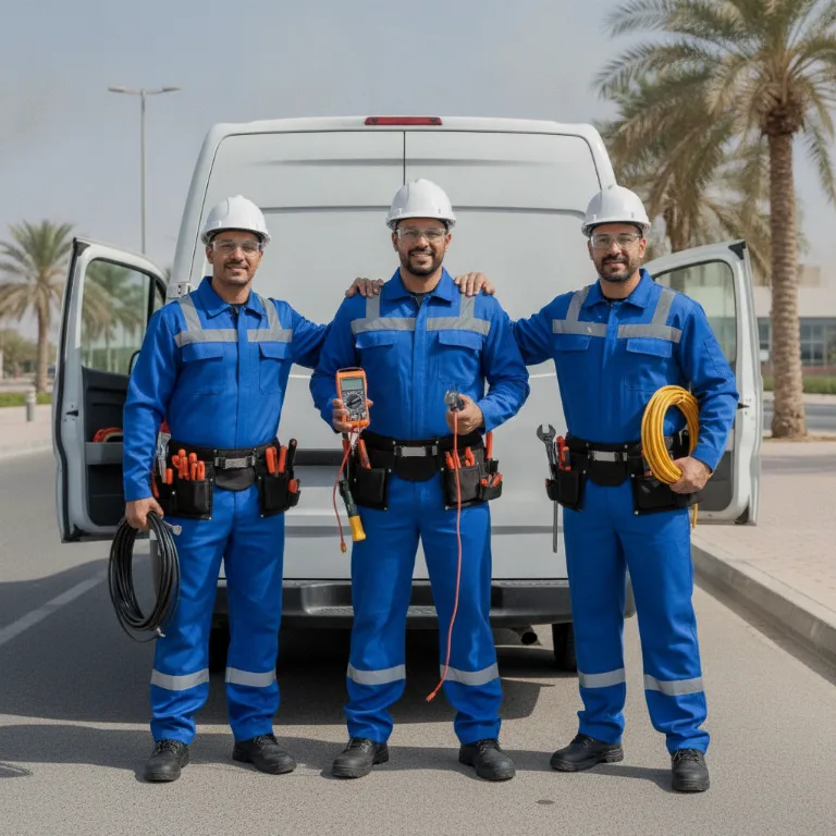 كهربائي لهباب